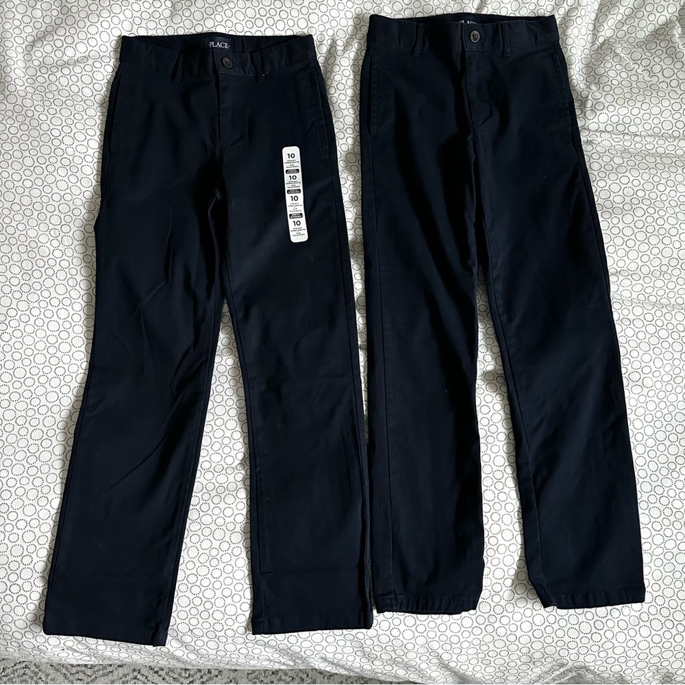 The Children's Place Kids' Navy Chinos